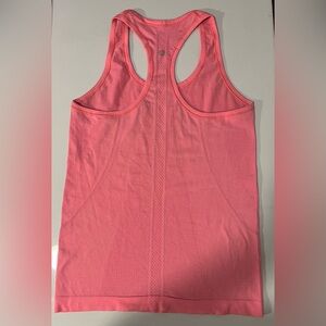 Lululemon- Women's Pink Racerback Tank Top Size 6